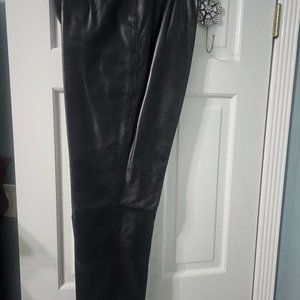Black Leather Pants